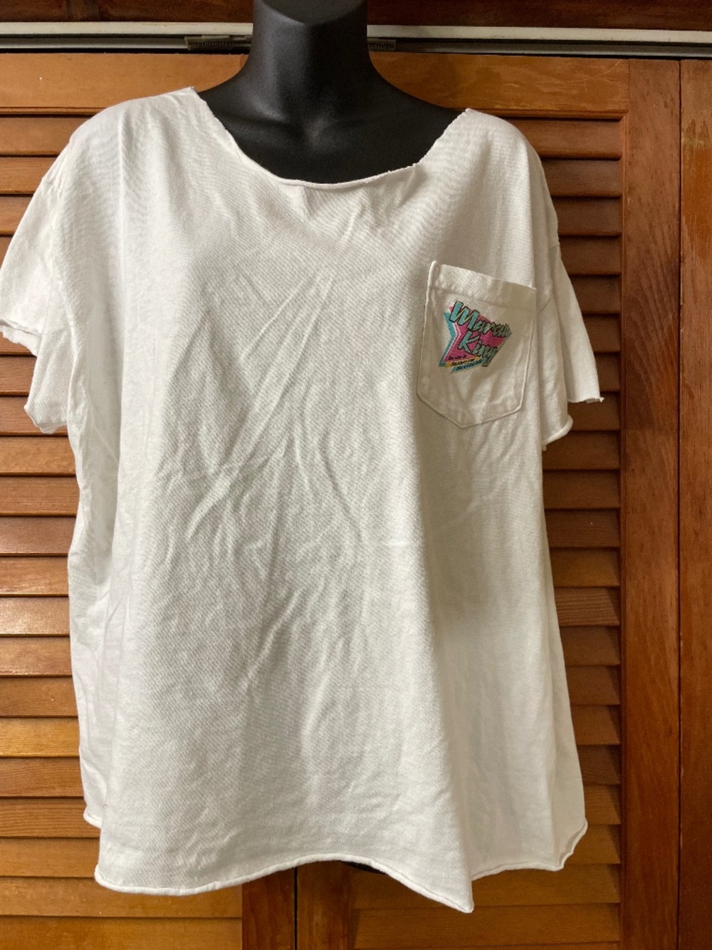 Oversized Marcus King logo t-shirt